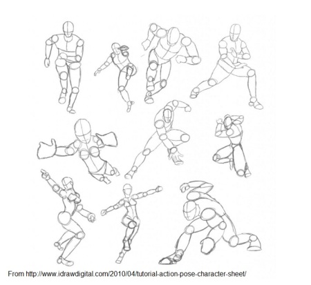 Strike a Pose -- and use it on your own Superhero design.